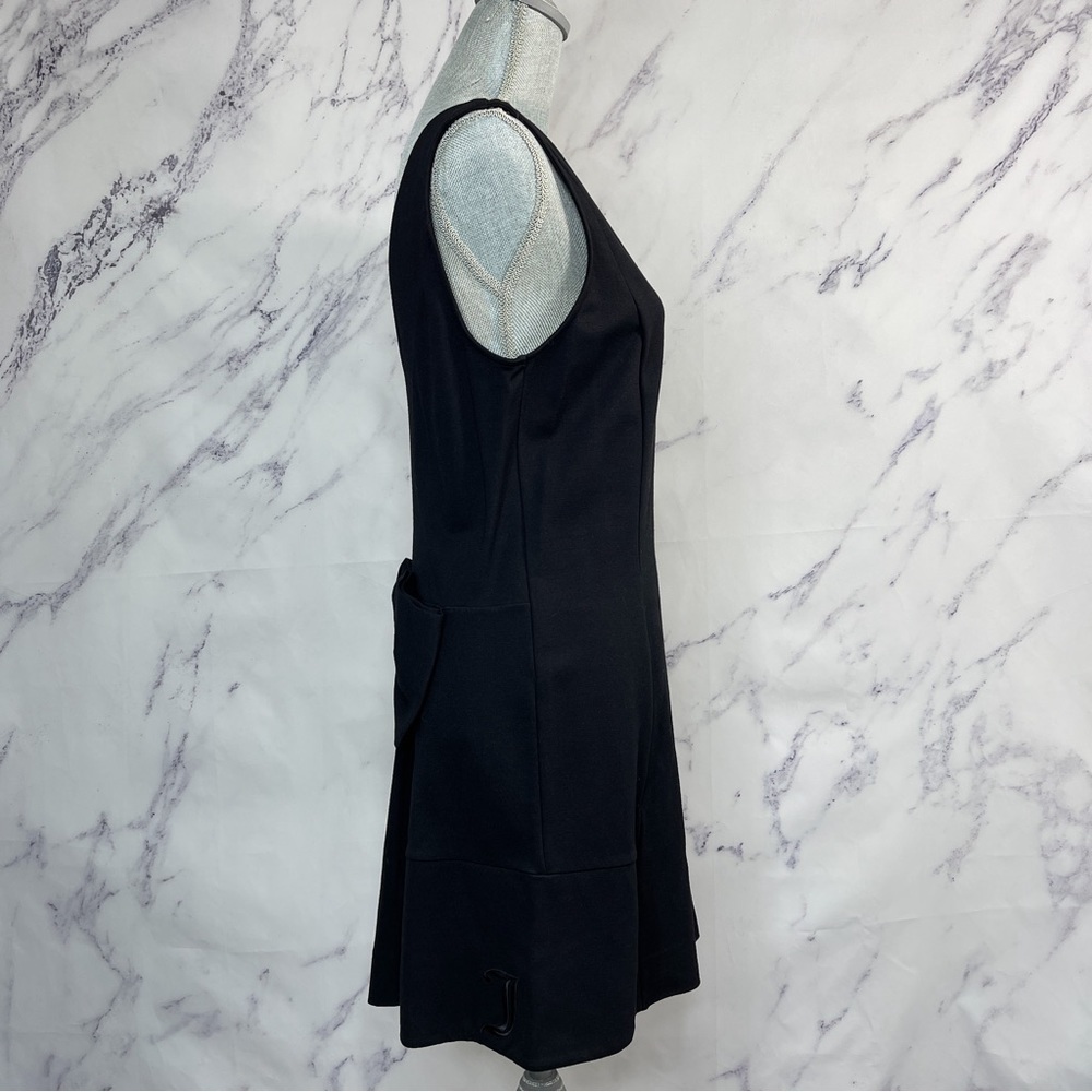 Juicy Couture | Black Sleeveless Knit Dress w/ Back Bow Detail | L - Picture 10 of 13